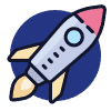 website design - rocket